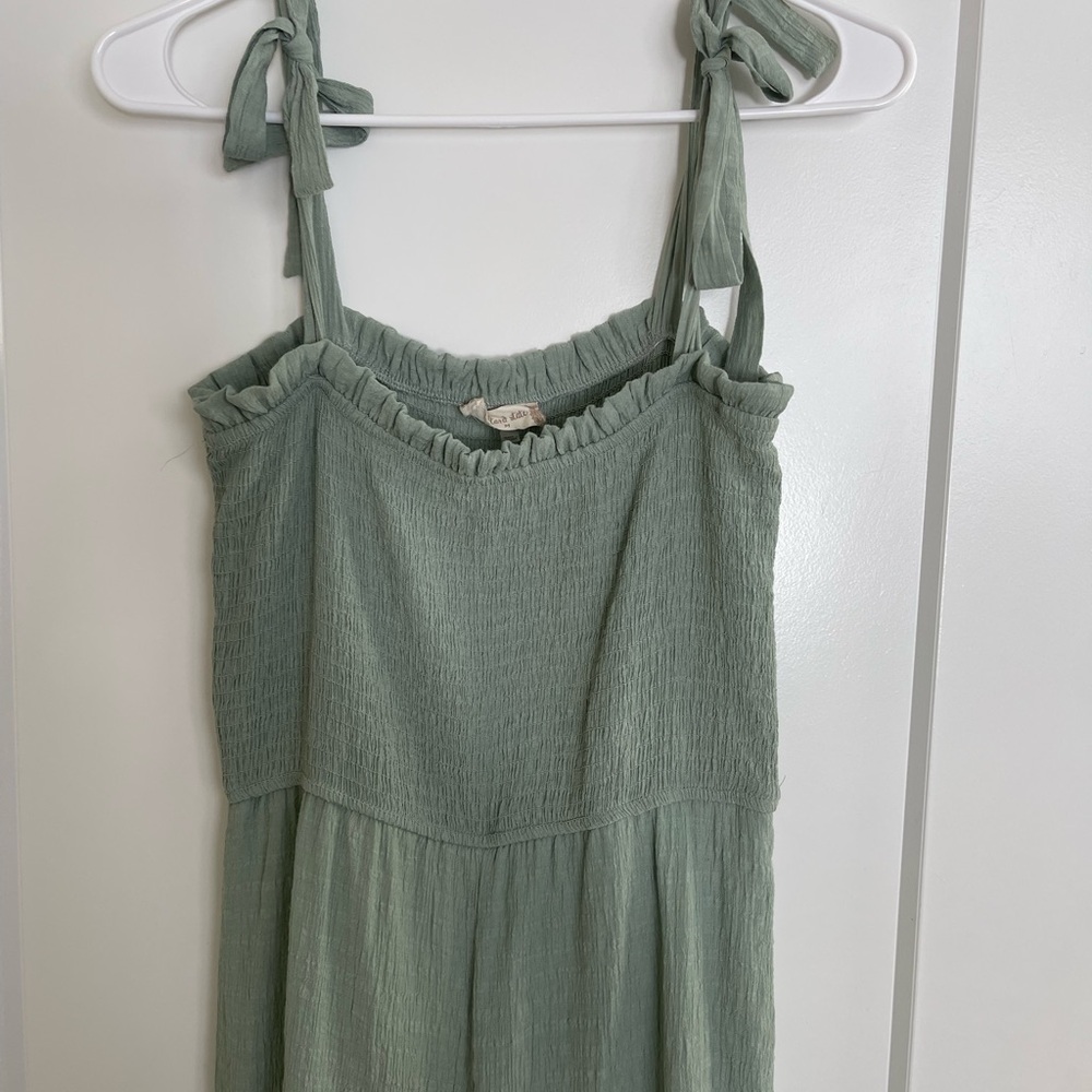 Altar’d State green jumpsuit romper size medium